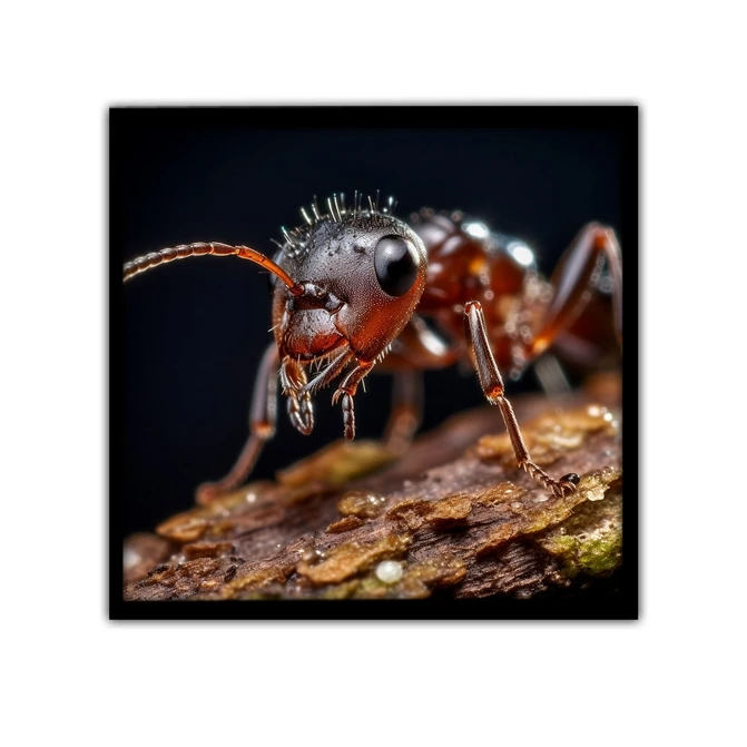 تابلو نوری بکلیت طرح حشرات مورچه مدل B-MID-17247