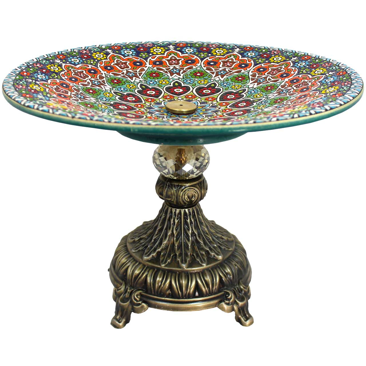  میوه خوری میناکاری دست نگار کد 20-14