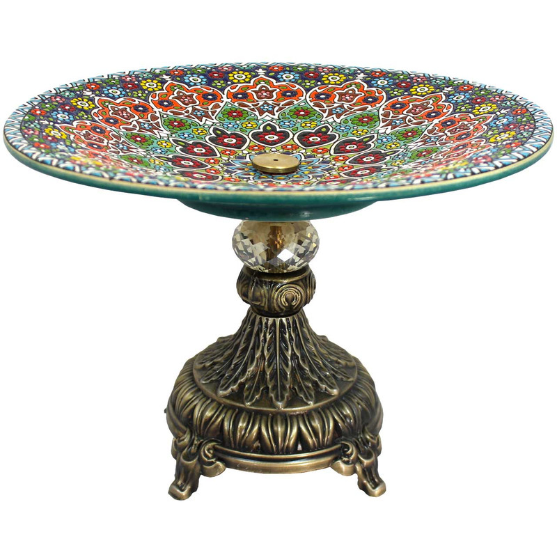  میوه خوری میناکاری دست نگار کد 20-14