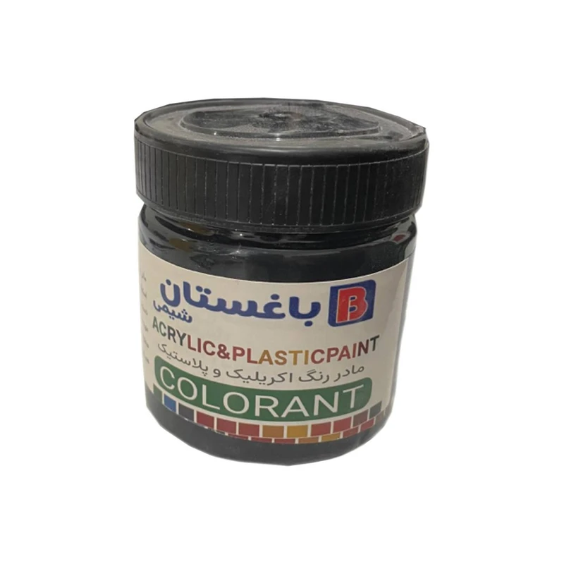 مادر رنگ اکریلیک مشکی باغستان مدل E305-وزن 375گرم