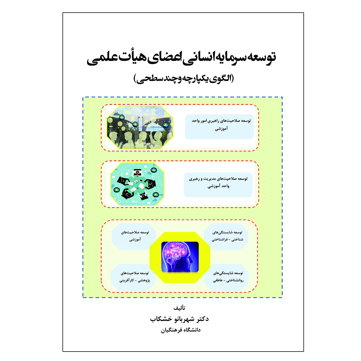 کتاب توسعه سرمایه انسانی اعضای هیات علمی اثر شهربانو خشکاب انتشارات آوای نور