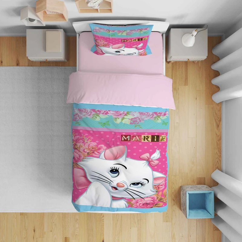 سرویس روتختی مدل گربه 5420 تک نفره 5 تکه