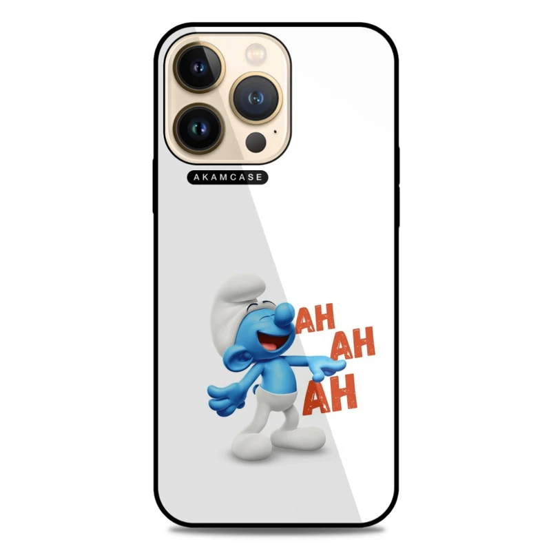 کاور آکام مدل AMC-WA13PRO-SMURFS-5 مناسب برای گوشی موبایل اپل iPhone 13 Pro