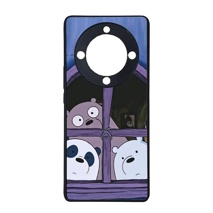 کاور گالری وبفر طرح سه خرس کله پوک مناسب برای گوشی موبایل آنر x9a