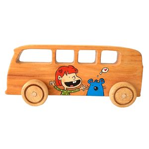 نقد و بررسی اسباب بازی چوبی طرح اتوبوس کد 066 توسط خریداران