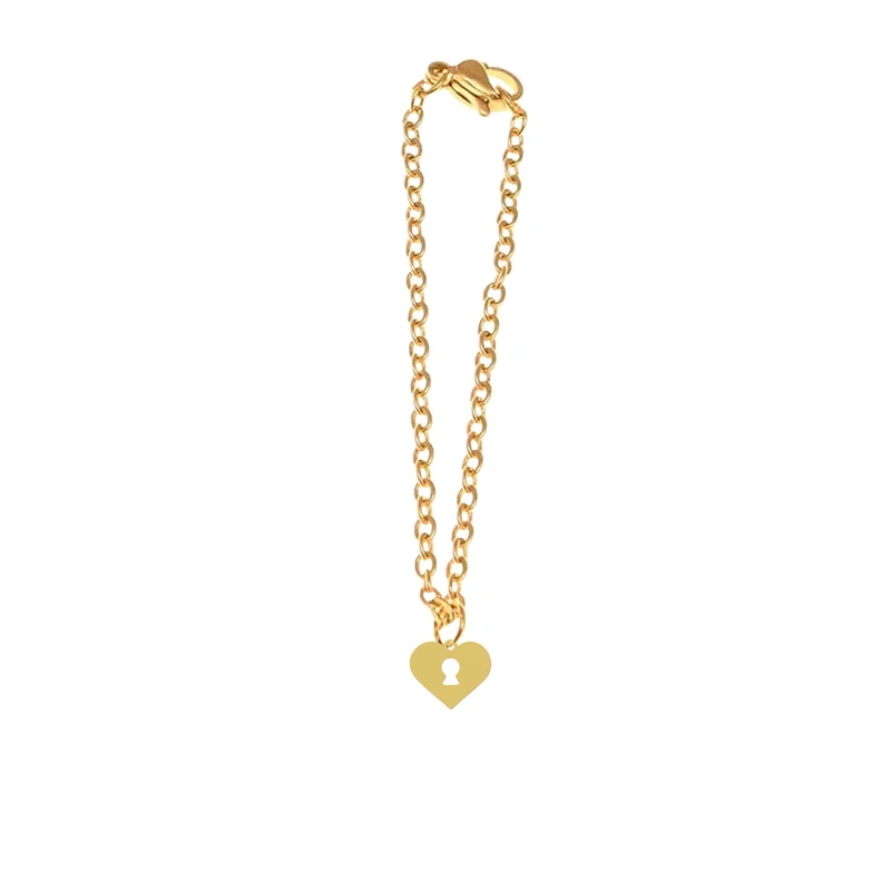 آویز ساعت زنانه هایکا مدل قلب و قفل کد as.h898