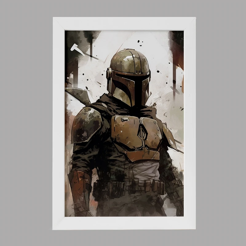 تابلو خندالو مدل جنگ ستارگان (Star Wars) کد F501