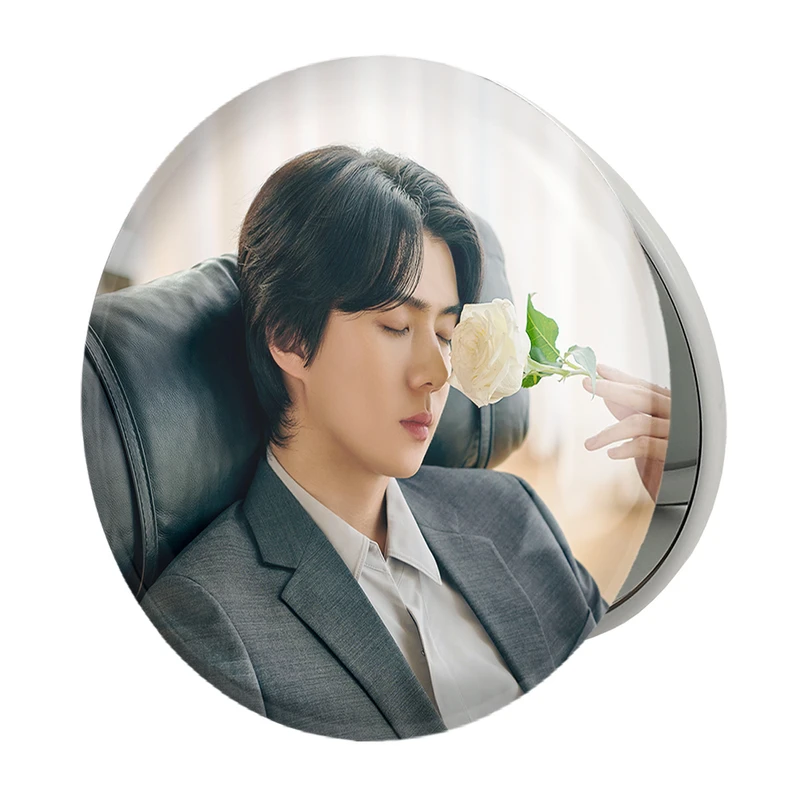 آینه جیبی خندالو طرح سهون گروه اکسو EXO مدل تاشو کد 13474 