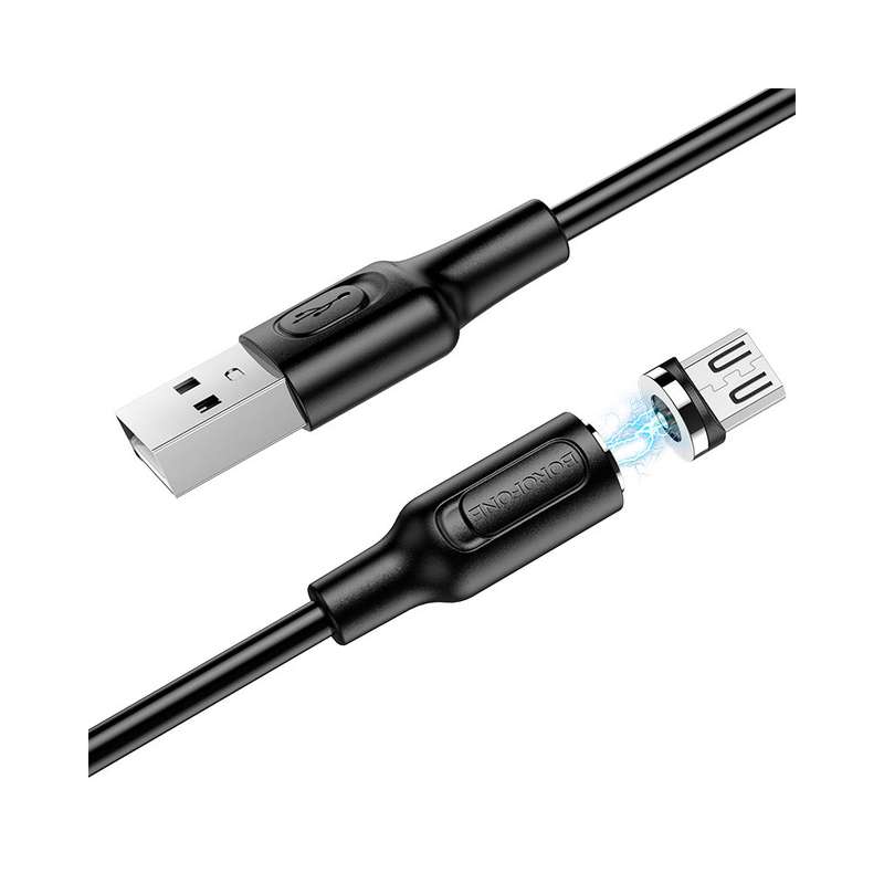 کابل تبدیل USB به microUSB بروفون مدل BX41 طول 1 متر