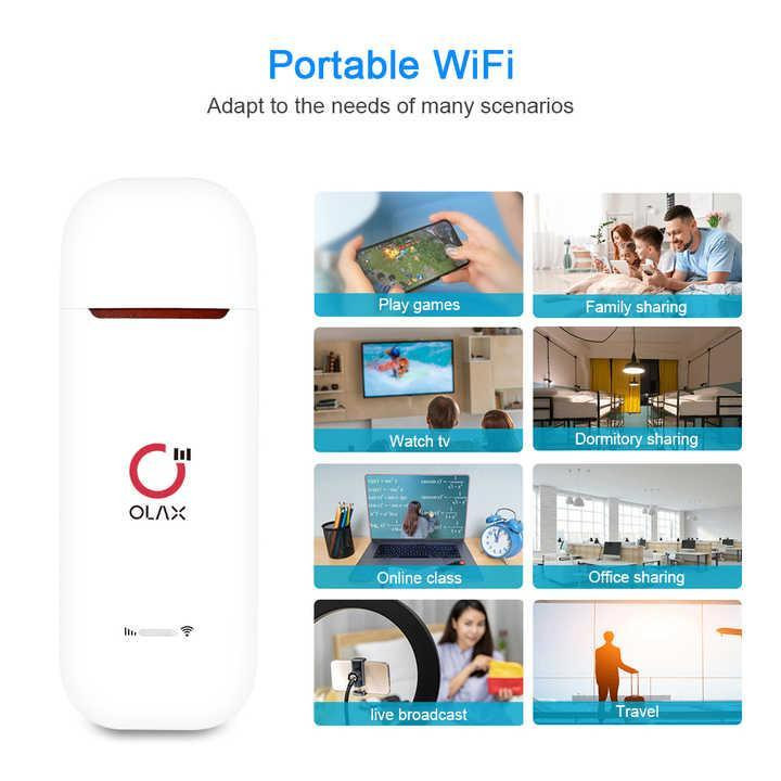 مودم روتر بی سیم 4G  اولاکس مدل U90