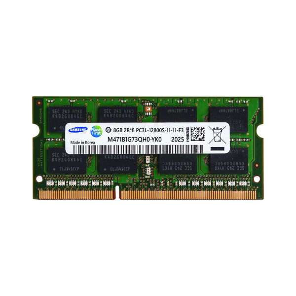 رم لپ تاپ DDR3 تک کاناله 1600 مگاهرتز CL11 سامسونگ مدل PC3L ظرفیت 8 گیگابایت رم لپ تاپ DDR3 تک کاناله 1600 مگاهرتز CL11 سامسونگ مدل PC3L ظرفیت 8 گیگابایت