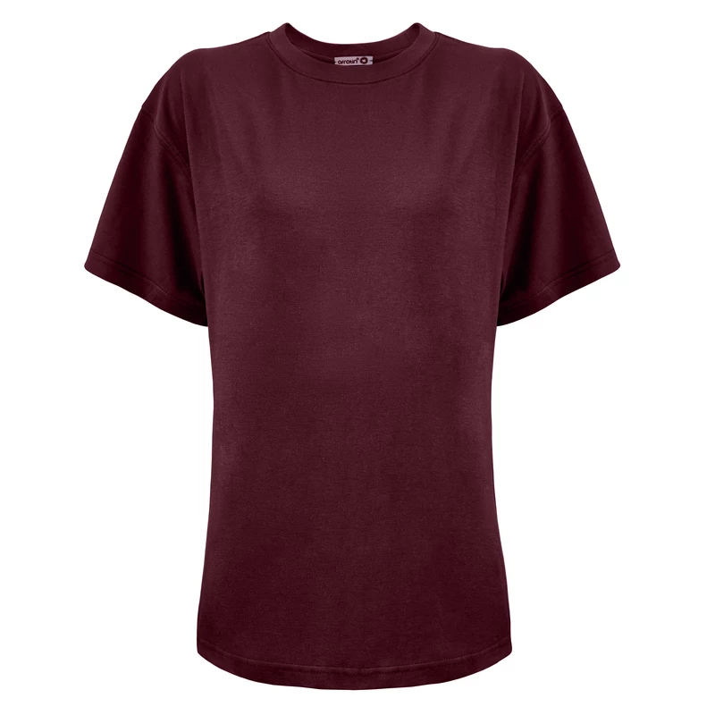 تی شرت زنانه افراتین کد 2554 رنگ زرشکی