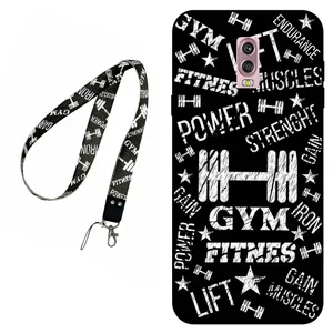 Megafone Gym 0010 Cover For Samsung Galaxy C8 / C7 2017 Mobile Neckband
