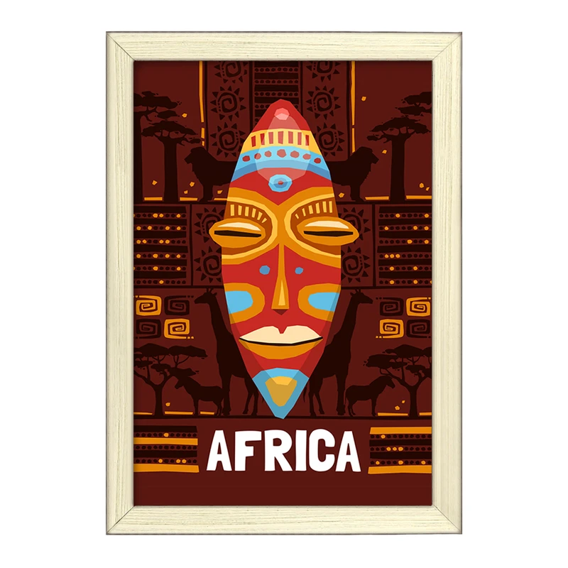 تابلو خندالو طرح آفریقا Africa کد 29833