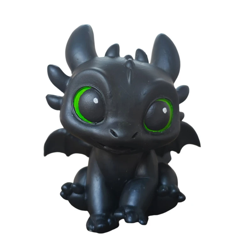 فیگور مدل اژدها سواران طرح بچه بی دندون ارتفاع 9 سانتی متر