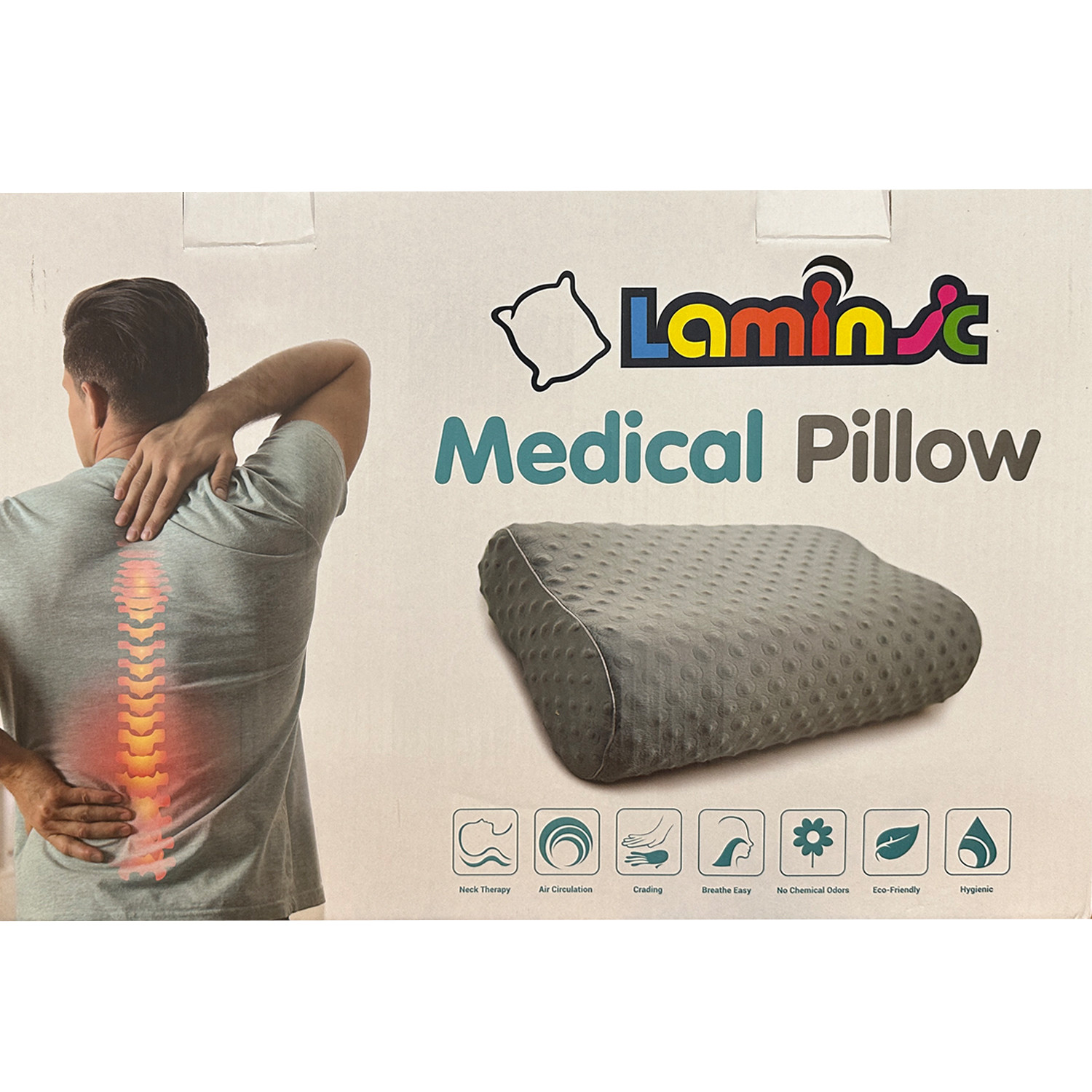 بالش طبی لمینیک مدل موج کد 002