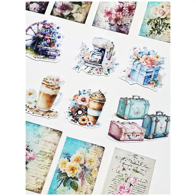 کارت پستال مدل Cup of coffee بولت ژورنال و اسکرپ بوک