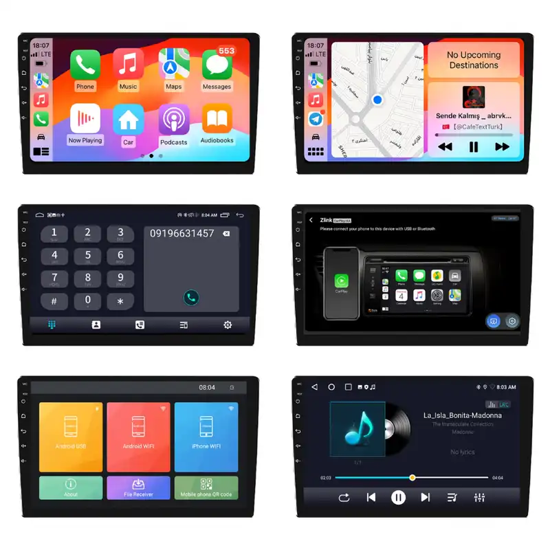 پخش کننده تصویری خودرو رست ویژن مدل MT300FSA