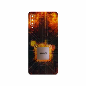 MAHOOT AMD Brand Cover Sticker for Samsung Galaxy A7 2018