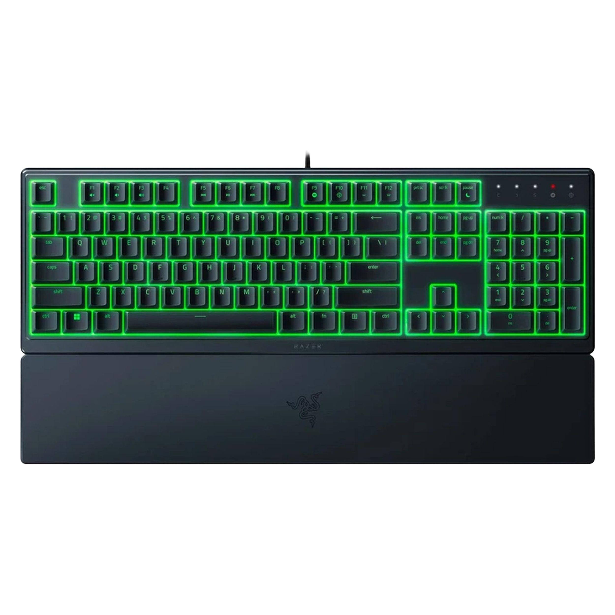 کیبورد گیمینگ ریزر مدل Ornata V3 X، سوییچ ممبران، Full-Size، نورپردازی RGB