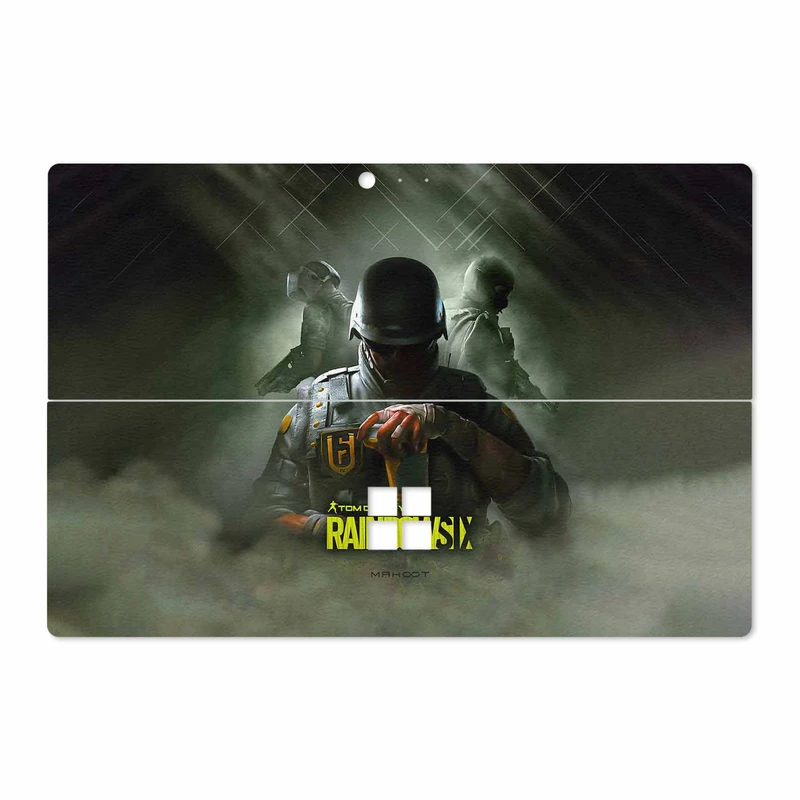 برچسب پوششی ماهوت مدل Rainbow-Six-Game مناسب برای تبلت مایکروسافت Surface Pro 4 2015
