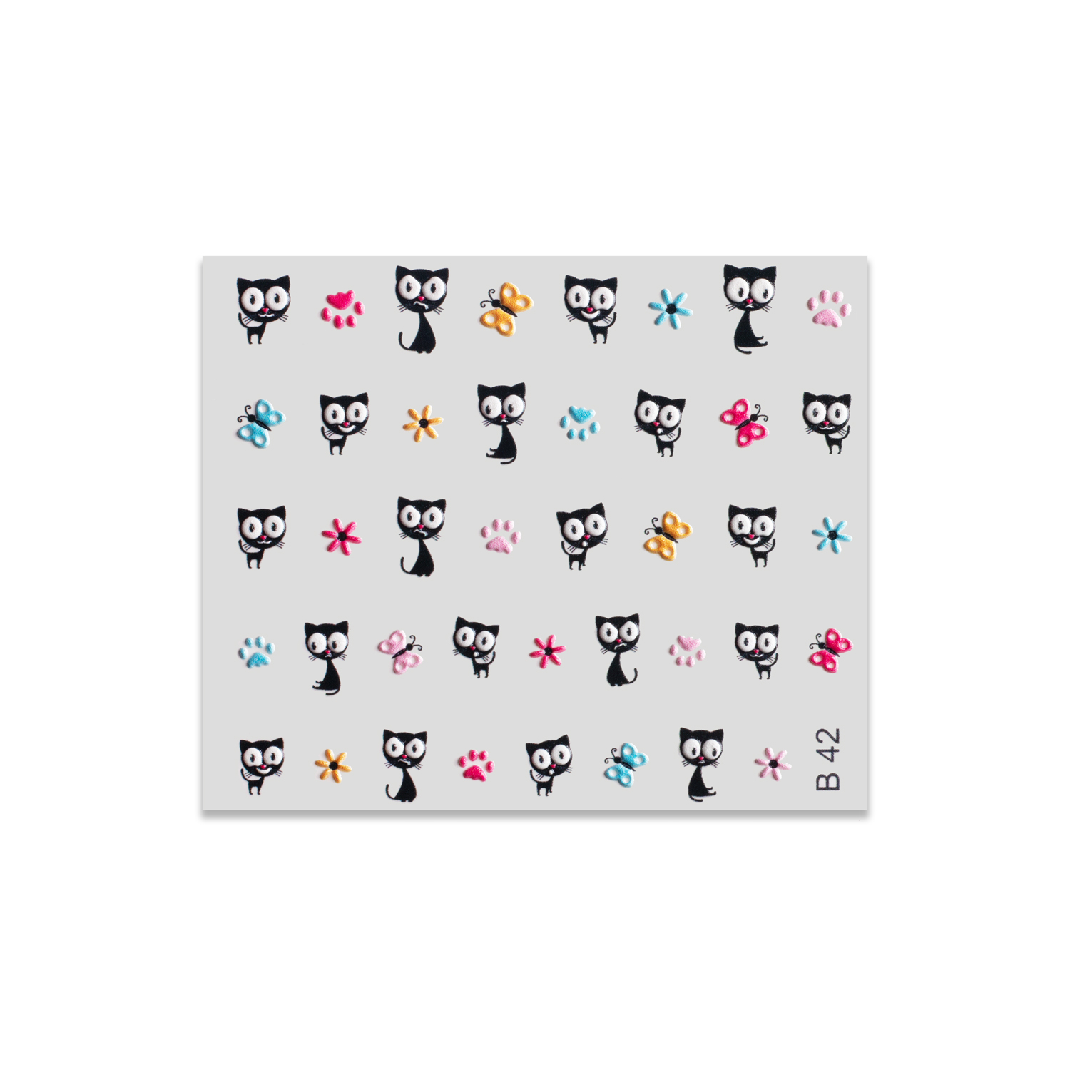 اسلایدر طراحی ناخن های لتو مدل B 42