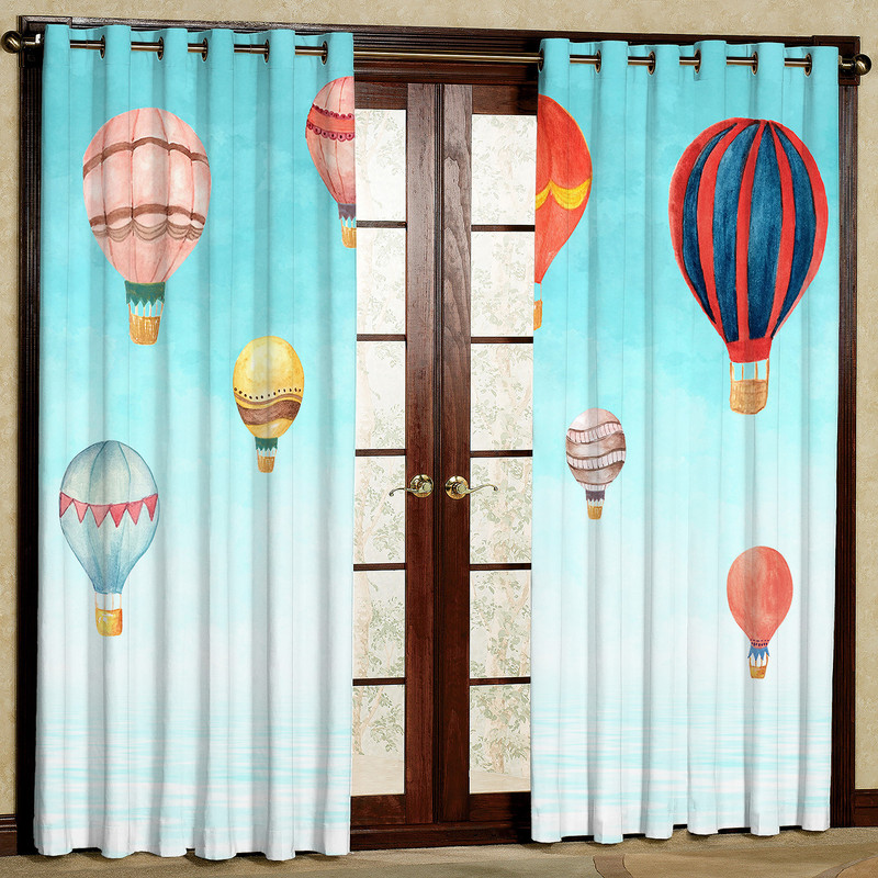  پرده مدل بالن هازان پانچی کد 4843 سایز 140x200 سانتی متر