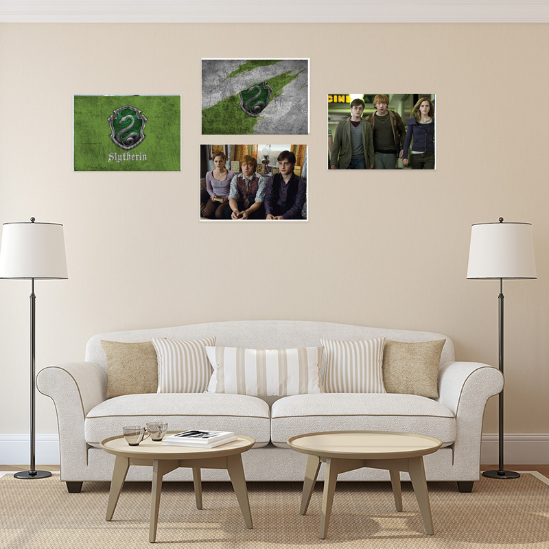 پوستر طرح هری پاتر کد A-2022 مجموعه 4 عددی