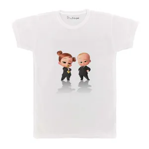 تی شرت بچگانه پرمانه طرح بچه رئیس کد pmt.4181