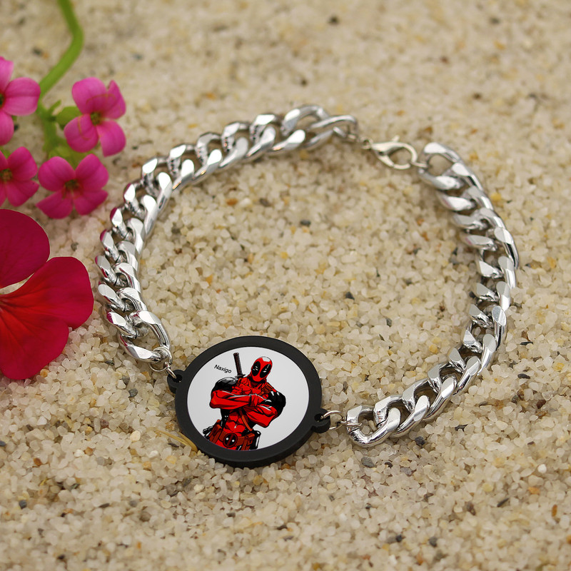 دستبند ناکسیگو مدل ددپول کد BZ7744 دستبند ناکسیگو مدل ددپول کد BZ7744