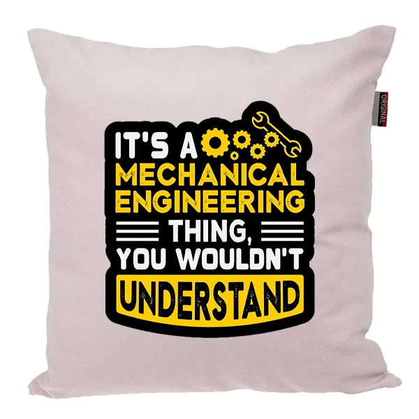 کوسن پاد آفرین مدل مهندس مکانیک کد PK301575 سایز 30*30 سانتی متر