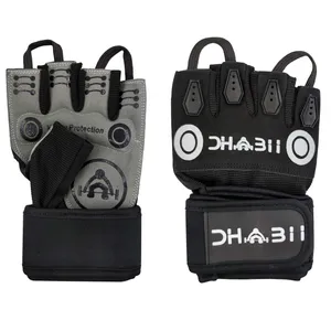 دستکش بدنسازی مردانه چابی مدل CHB-3025