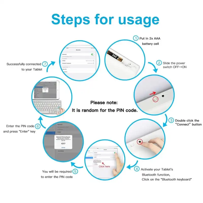 کیبورد بی سیم ویبو مدل 8022