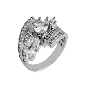 انگشتر نقره زنانه کد 80359