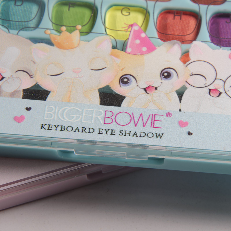 پالت سایه چشم بیگربووی مدل کیبورد