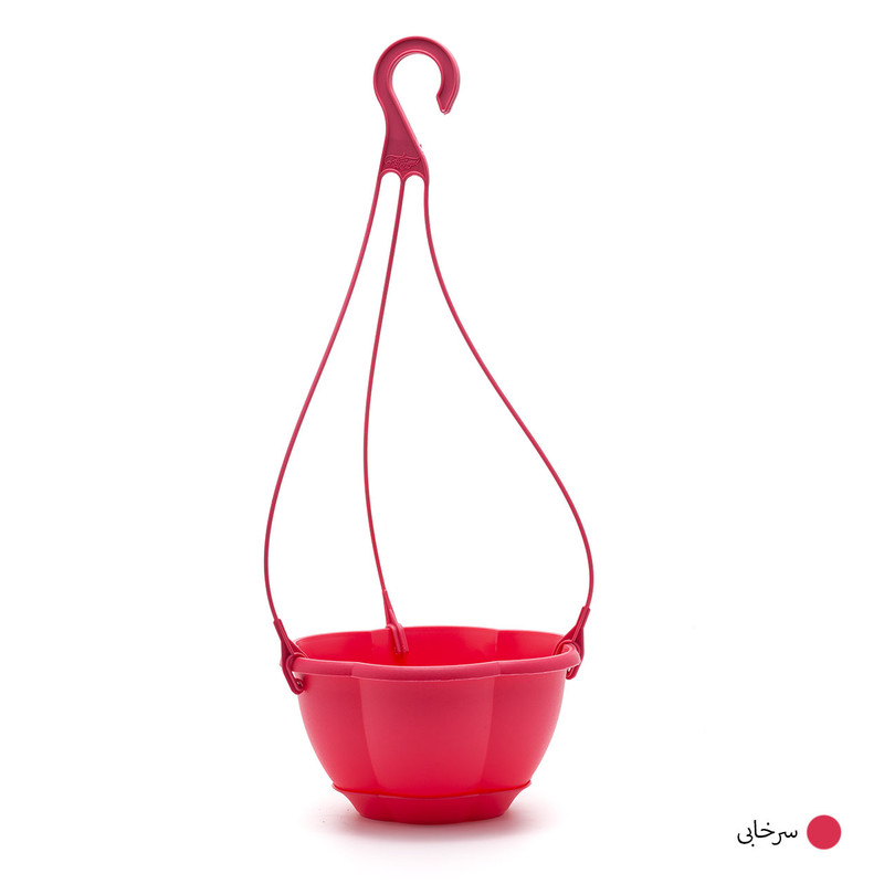 گلدان گل آذین مدل پلاستیکی آویز کد 320