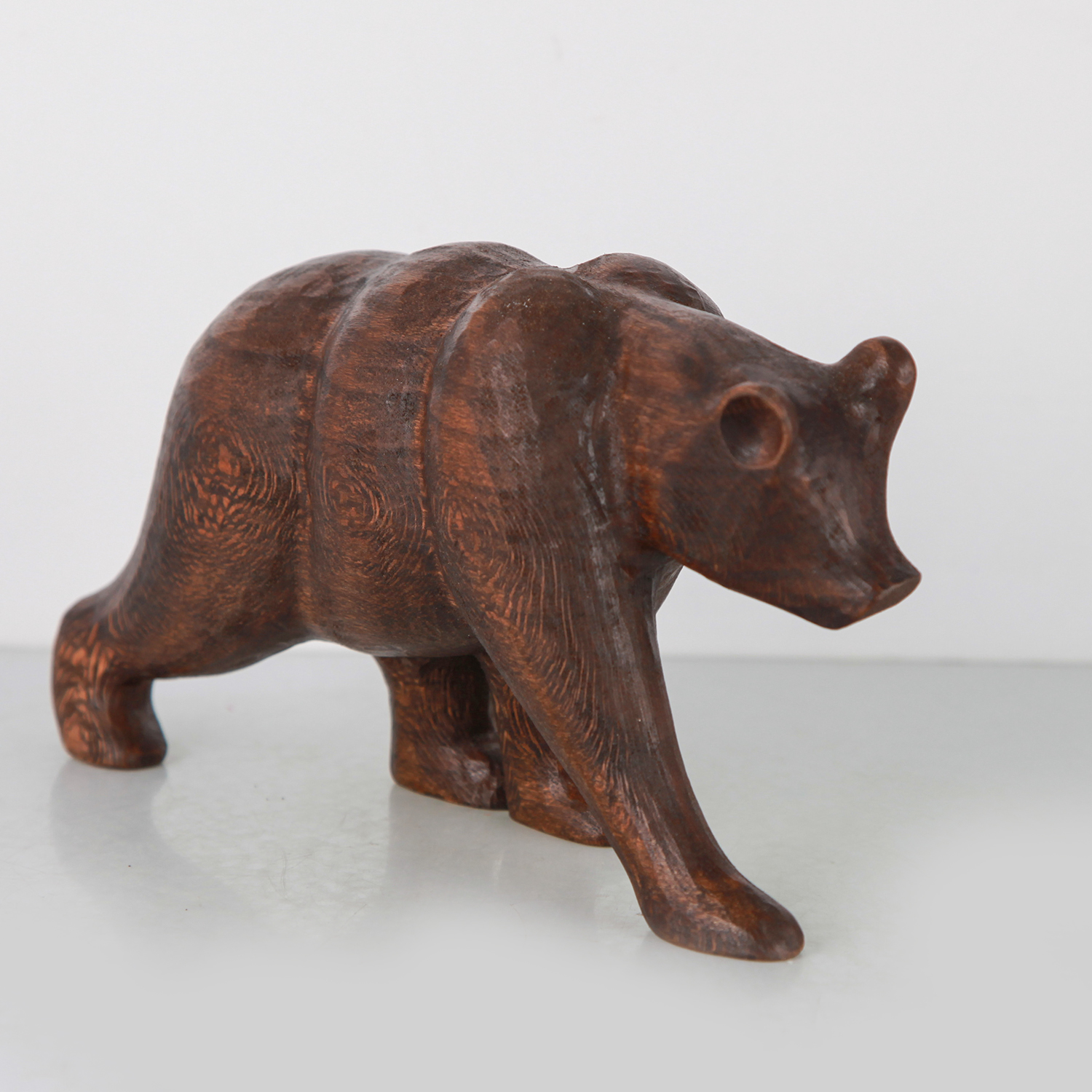 مجسمه چوبی طرح خرس کد 190009