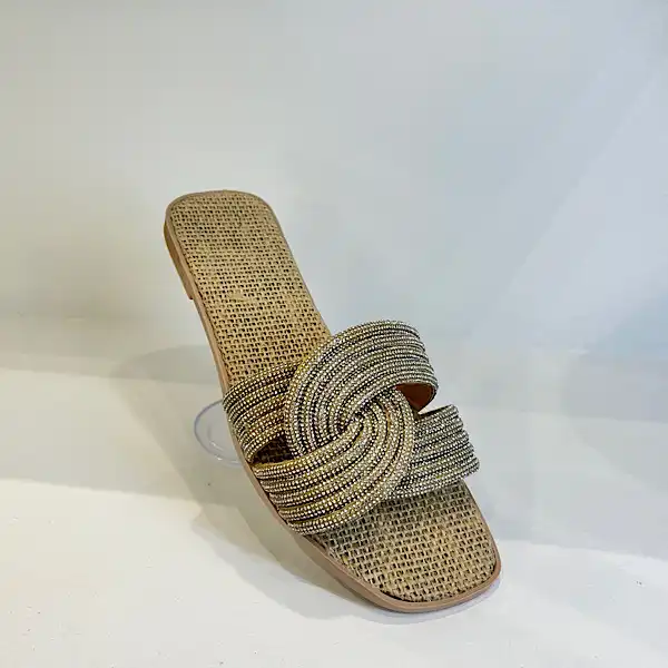 صندل زنانه مدل اسلیپر شاین