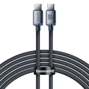 Baseus Crystal Shine-100W USB-C cable, 2 meters long