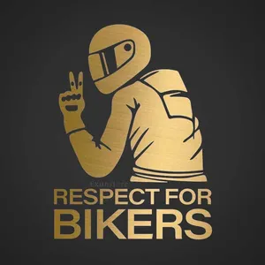 برچسب بدنه خودرو لندمون طرح دوچرخه سوار کد LS002 T 