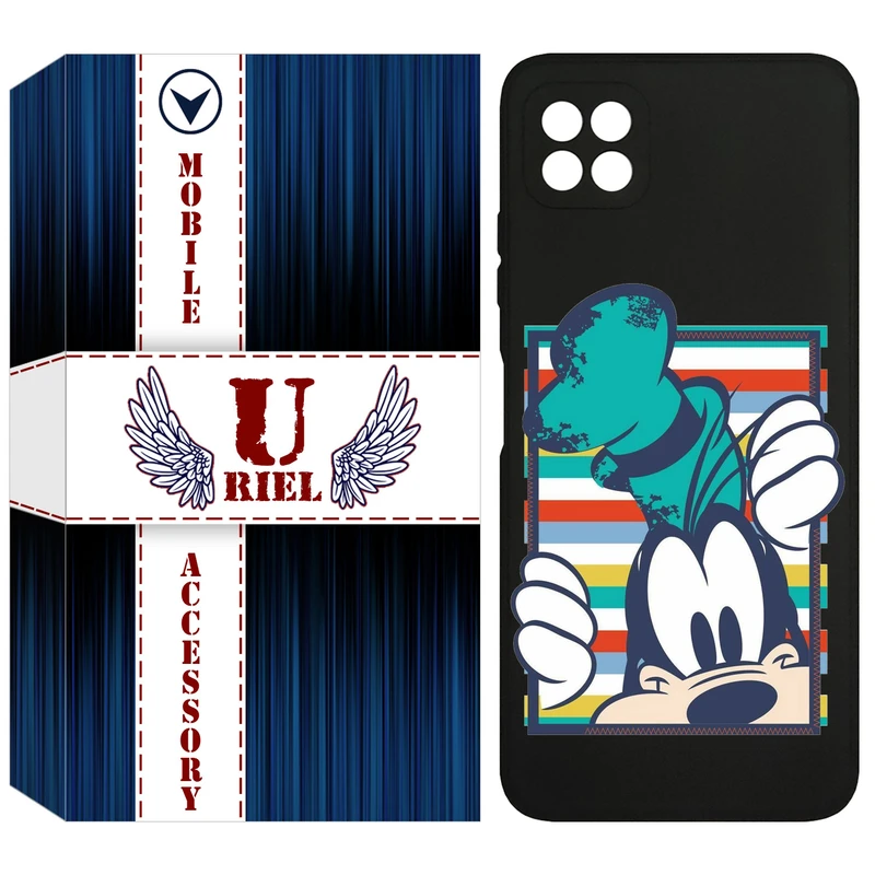 کاور یوریل مدل KSH کد 2 طرح سگ مناسب برای گوشی موبایل سامسونگ Galaxy A22 5G