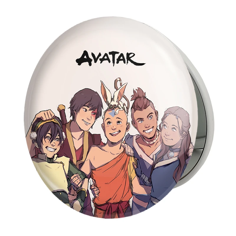 آینه جیبی خندالو طرح انیمه آواتار Avatar مدل تاشو کد 10067 