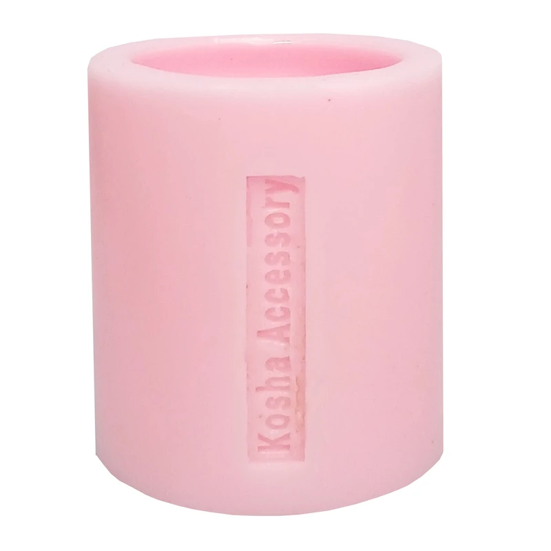 قالب شمع کوشا اکسسوری مدل استوانه طرح دار کد001