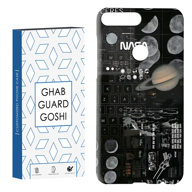 کاور قاب گارد گوشی طرح سیاره کد Dimo-796 مناسب برای گوشی موبایل هوآوی Y7 2018 / Y7 Prime 2018 / 7C 