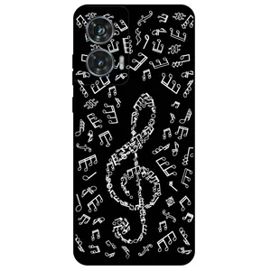 Megafone Musical Note 1370 Cover For Motorola Moto Edge 50 Fusion