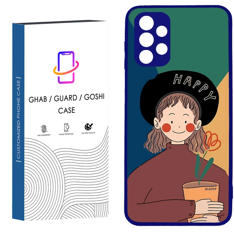 کاور قاب گارد گوشی طرح دخترانه کد BN TPUمناسب برای گوشی موبایل سامسونگ Galaxy A32 4G