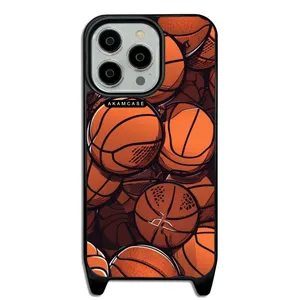 AKAM AMC-WLA13PRO-BASKETBALL8 Cover For Apple iPhone 13 Pro
