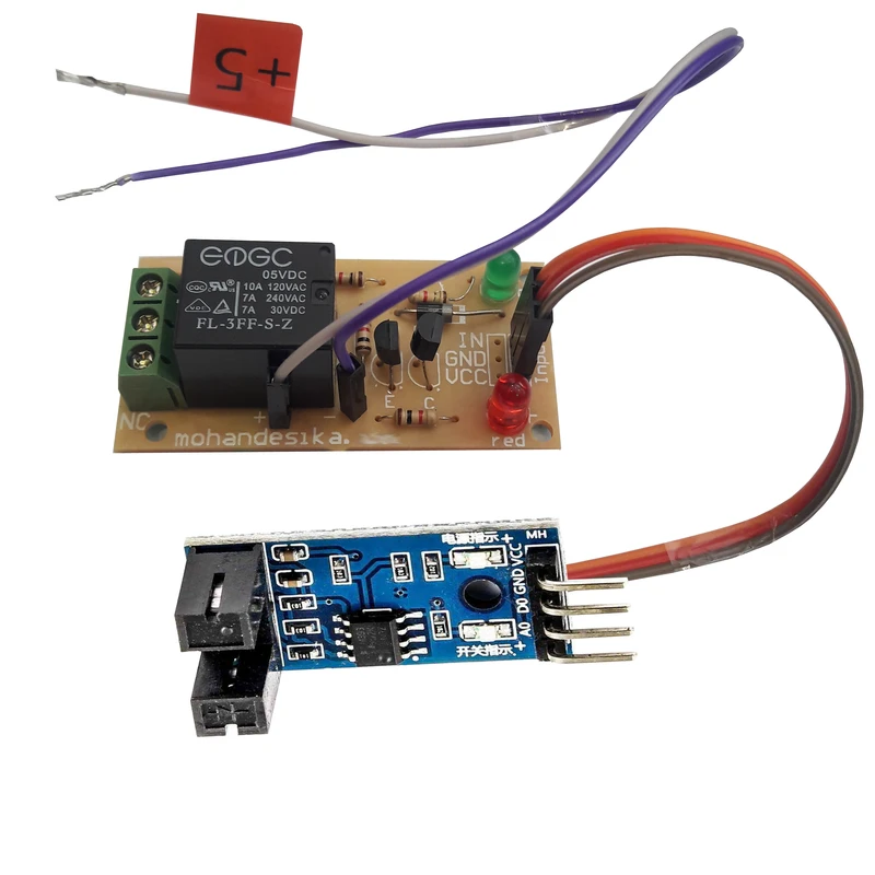 کیت آموزش الکترونیک مهندسیکا مدل  شمارنده نوری مادون قرمز OPTO_Counter