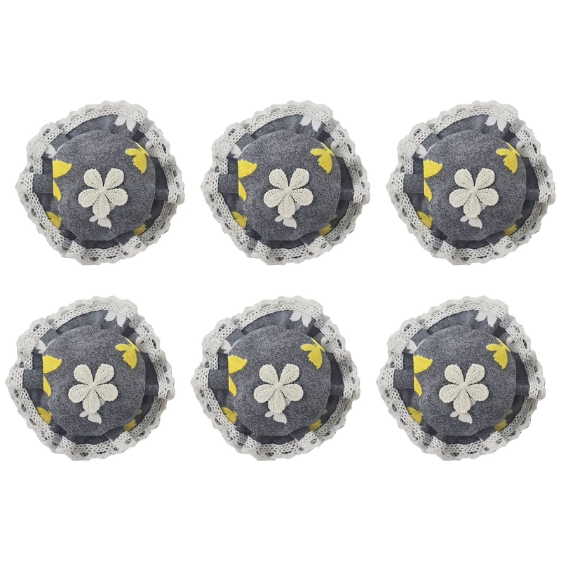 کاور پیچ اجاق گاز مدل گل کد ۴۰۶ بسته ۶ عددی