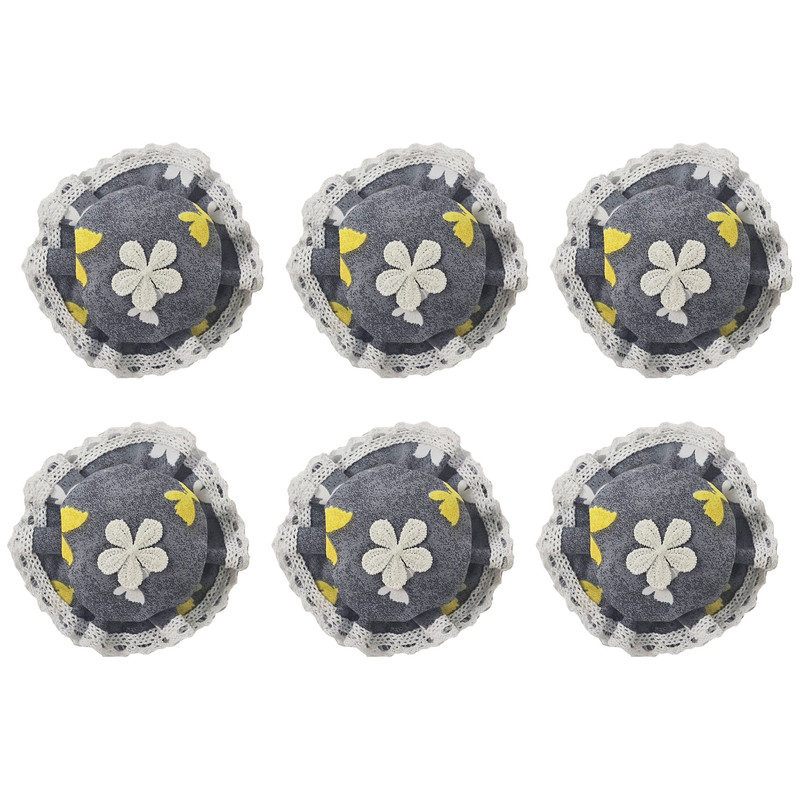 کاور پیچ اجاق گاز مدل گل کد ۴۰۶ بسته ۶ عددی